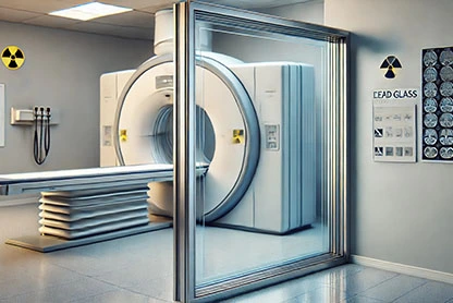 RTG lead glass – reliable protection against radiation.